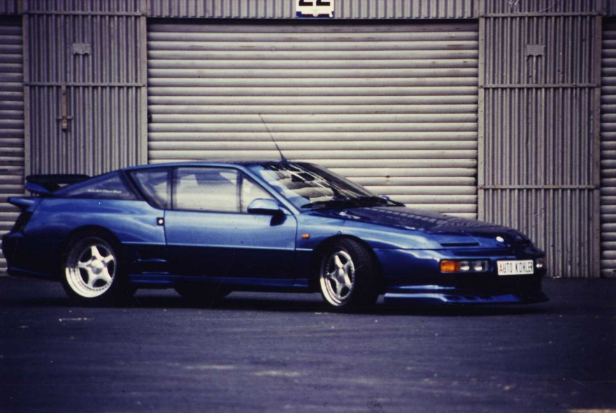 Alpine A610 Turbo Seitenansicht