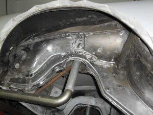 Mercedes W113 Restauration Radhaus